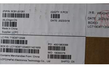 Lenovo 5CB1J01261 Tastatur inkl. Topcase ASM_TC L82SFFP_SG_NB_PC