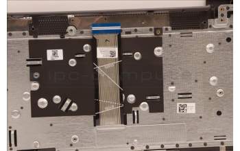 Lenovo 5CB1J01264 C-Cover with keyboard,UK English,Storm Grey,FingerPrint