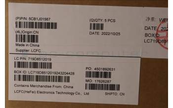 Lenovo 5CB1J01567 Tastatur inkl. TopcaseASM_LASPAL82SFNF_SG_NB_PC