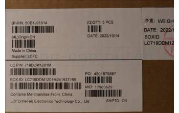 Lenovo 5CB1J01814 Tastatur inkl. Topcase ASM_THAI L82QG FPAG