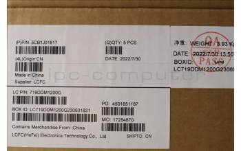Lenovo 5CB1J01817 Tastatur inkl. Topcase ASM_EURO ENG L82QG FPAG