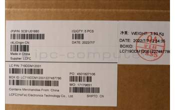 Lenovo 5CB1J01880 C-Cover with keyboard,UK English,Arctic Grey,Non_Fingerprint