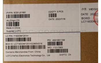 Lenovo 5CB1J01881 Tastatur inkl. Topcase ASM_EURO ENG L82QGNFPAG