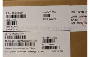 Lenovo 5CB1J01907 Tastatur inkl. Topcase spanisch L82QG NFPSG