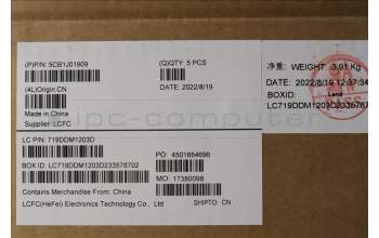 Lenovo 5CB1J01909 Tastatur inkl. Topcase ASM_TC L82QG NFPSG