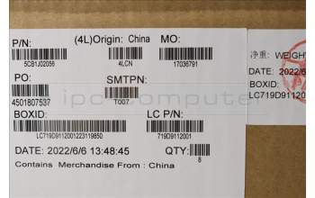 Lenovo 5CB1J02056 COVER Strip Cover L 82QE SG