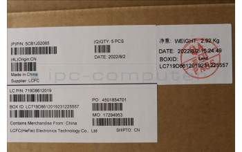 Lenovo 5CB1J02065 Tastatur inkl. Topcase ASM_ITA L82QE FPSB