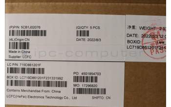 Lenovo 5CB1J02076 Tastatur inkl. Topcase spanisch L82QE FPSB