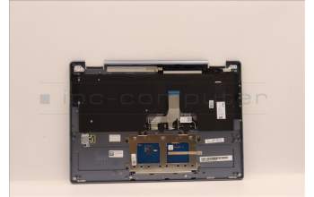Lenovo 5CB1J02087 C-Abdeckung mit Tastatur, Belgisch, Stein-Blaugrau, Fingerabdruck, GB