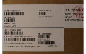 Lenovo 5CB1J02089 Tastatur inkl. Topcase ASM_FRA L82QE FPSB