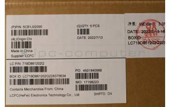 Lenovo 5CB1J02090 Tastatur inkl. Topcase ASM_USA ENG L82QE FPSB