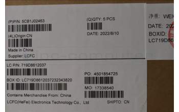 Lenovo 5CB1J02463 Tastatur inkl. Topcase ASM_JPN L82QE NFPSG