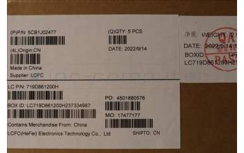 Lenovo 5CB1J02477 Tastatur inkl. Topcase ASM_TC L82QE NFPSG