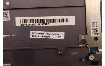 Lenovo 5CB1J02479 Tastatur inkl. Topcase ASM_TUR L82QE NFPSG