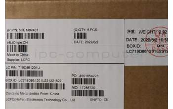 Lenovo 5CB1J02481 Tastatur inkl. Topcase ASM_EURO ENG L82QENFPSG