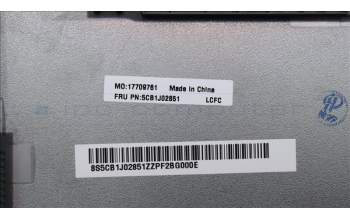 Lenovo 5CB1J02851 COVER Lower Case L 82U1 W_HDD_I/G_U