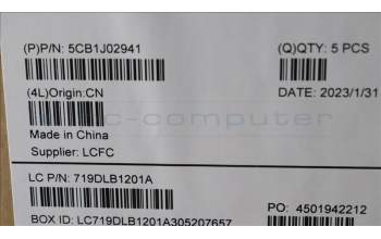 Lenovo 5CB1J02941 Tastatur inkl. Topcase schweiz L82U1 I/G_FP_U