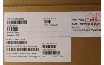 Lenovo 5CB1J03930 Tastatur inkl. Topcase ASM_USA ENG L82UF FPAG