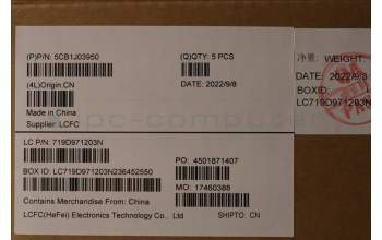 Lenovo 5CB1J03950 Tastatur inkl. Topcase ASM_TC L82UF FPSG