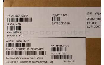 Lenovo 5CB1J03987 Tastatur inkl. Topcase ASM_ENG L82UF NFPAG