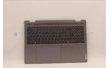Lenovo 5CB1J03988 C-Cover with keyboard, Czech Slovakian, Arctic Grey, Non-FingerPrint, UK
