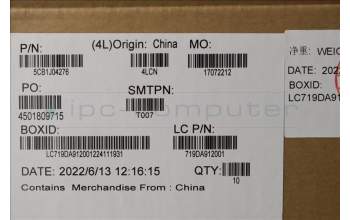 Lenovo 5CB1J04276 COVER hinge Cover M L82TF SG