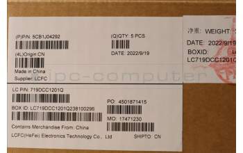 Lenovo 5CB1J04292 Tastatur inkl. Topcase ASM_GRE L82TF RGBOG