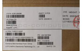 Lenovo 5CB1J04298 Tastatur inkl. Topcase ASM_KOR L82TF RGBOG