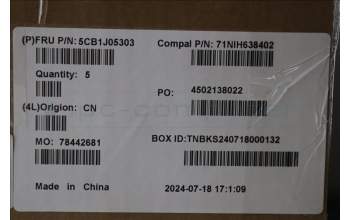 Lenovo 5CB1J05303 Tastatur inkl. TopcaseASM_RUS C82SD PLSG NFPBL