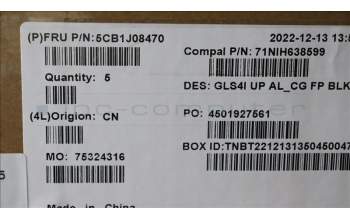 Lenovo 5CB1J08470 Tastatur inkl. TopcaseASM_SPA C82SD ALCG FPBL