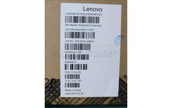 Lenovo 5CB1J08801 Tastatur inkl. Topcase ASM_NORDIC H82SNCLGYUMA