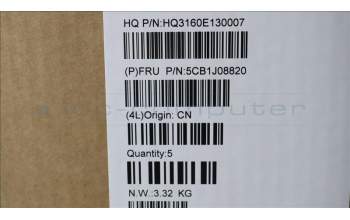 Lenovo 5CB1J08820 Tastatur inkl. Topcase ASM_FRA H 82SN STGY DIS