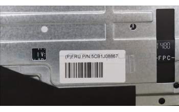 Lenovo 5CB1J08867 Tastatur inkl. Topcase ASM_RUS H 82SN STGY UMA