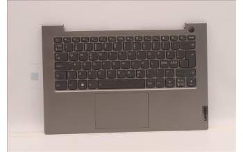 Lenovo 5CB1J09085 Tastatur inkl. Topcase ASM_NORDIC C21DH MGBL