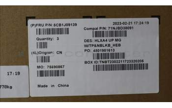 Lenovo 5CB1J09139 Tastatur inkl. Topcase ASM_HBW C21DH MGNBL