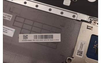 Lenovo 5CB1J09201 C-Cover with keyboard, Russian, Mineral Grey, Backlight