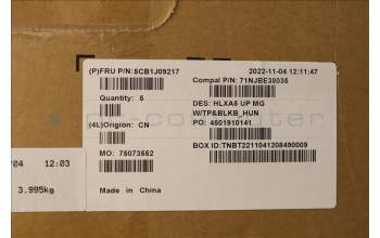 Lenovo 5CB1J09217 Tastatur inkl. Topcase ASM_HUN C21DJ MGBL