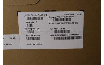 Lenovo 5CB1J09218 Tastatur inkl. Topcase ASM_BEL C21DJ MGBL