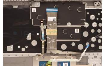 Lenovo 5CB1J09221 C-Cover with keyboard, Switzerland, Mineral Grey, Backlight