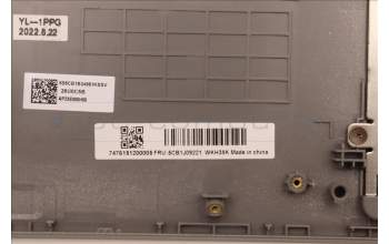 Lenovo 5CB1J09221 C-Cover with keyboard, Switzerland, Mineral Grey, Backlight