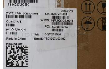 Lenovo 5CB1J09661 Tastatur inkl. Topcase ASM_NORDIC W 21AS AG