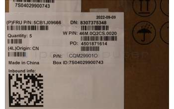 Lenovo 5CB1J09666 Tastatur inkl. Topcase schweiz W 21AS AG