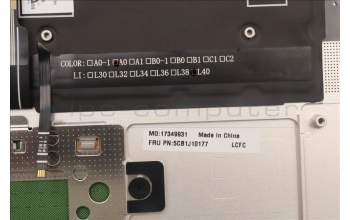 Lenovo 5CB1J10177 Tastatur inkl. Topcase ASM_EURO ENG L82T0