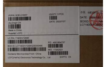 Lenovo 5CB1J10237 Tastatur inkl. Topcase ASM_KOR L82T0