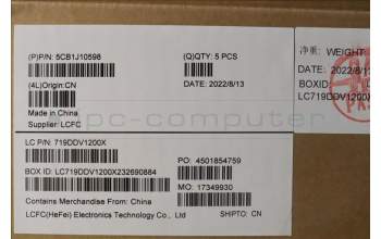 Lenovo 5CB1J10598 Tastatur inkl. Topcase ASM_UK L82T0