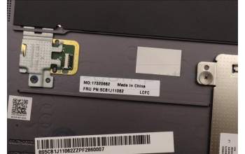 Lenovo 5CB1J11062 Tastatur inkl. Topcase deutsch L82QF FPSG