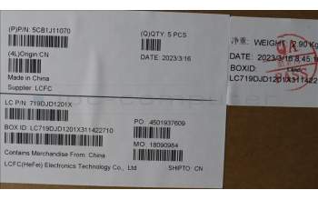 Lenovo 5CB1J11070 Tastatur inkl. Topcase ASM_TC L82QF FPSG