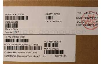 Lenovo 5CB1J11097 Tastatur inkl. Topcase ASM_POR L82QF NFPSB