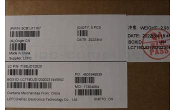 Lenovo 5CB1J11107 Tastatur inkl. Topcase ASM_ENG L82QF NFPSB