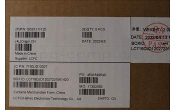 Lenovo 5CB1J11125 Tastatur inkl. Topcase ASM_GRE L82QF NFPSG